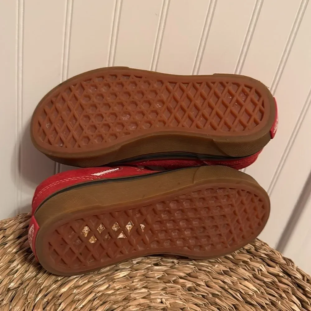 Vans Seldon Kids Red Sneakers - 12 - Great Condition